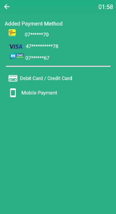 mobile screen