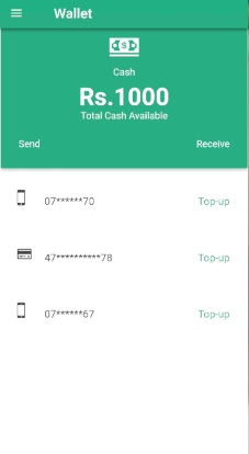 mobile screen