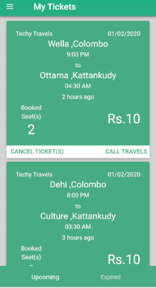 mobile screen